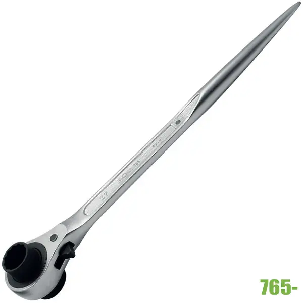 Cờ lê đuôi chuột tuýp đôi loại ngắn 12 cạnh ELORA 765