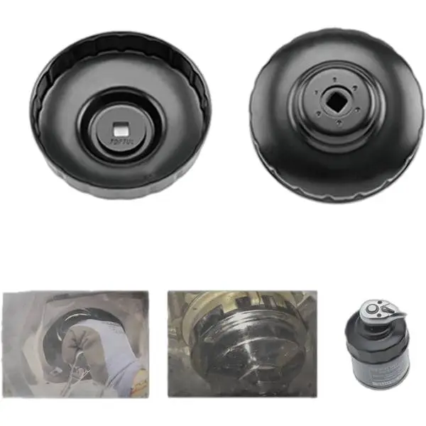 Cờ lê mở lọc dầu kiểu cốc 93mm TOPTUL JDAH9336