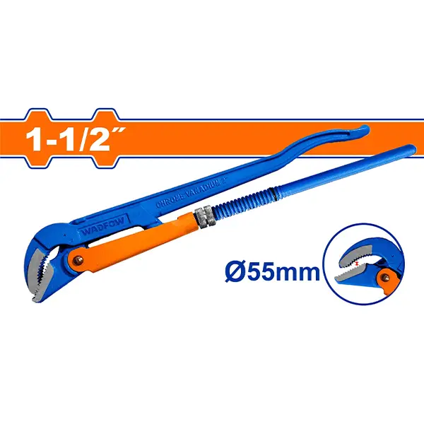 Cờ lê mở ống 45 độ hạng nặng Thụy Điển 1 inch-1/2 inch Wadfow WPW3115