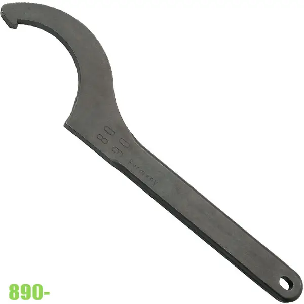 Cờ lê móc ELORA 890, form A, theo tiêu chuẩn DIN 1810