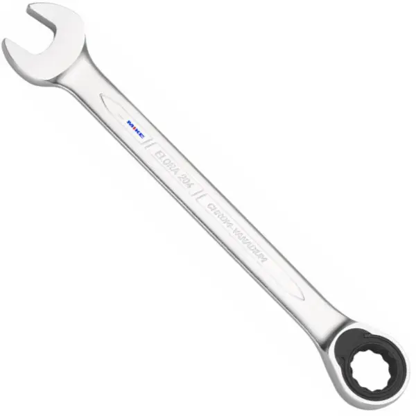 Cờ lê tự động lật đảo chiều, loại thẳng 8mm Elora 204-8