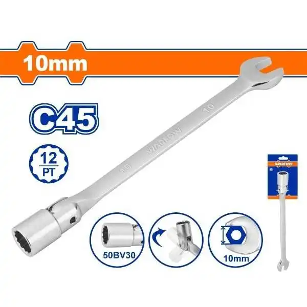 Cờ Lê Tuýp Lắc Léo 10Mm WTH1E10 WADFOW