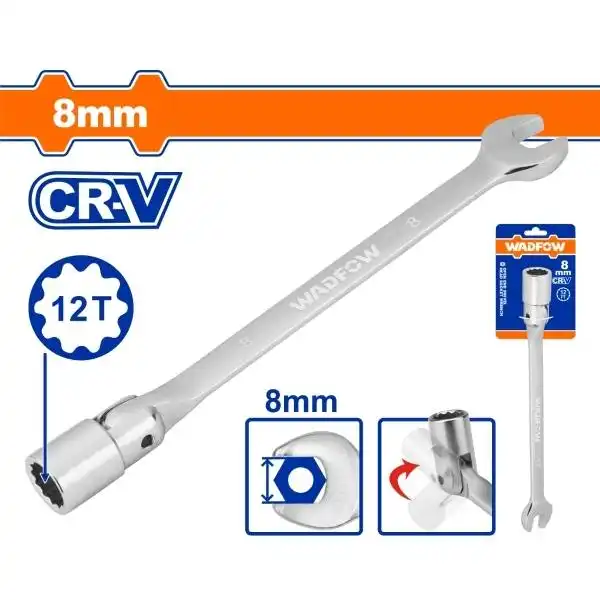 Cờ Lê Tuýp Lắc Léo 8Mm WTH1E08 WADFOW