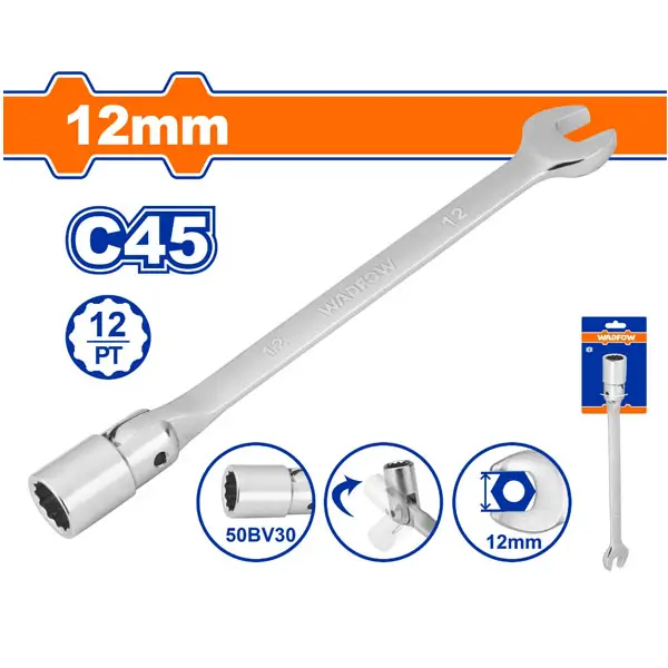 Cờ lê tuýp lắc léo WadFow WTH1E12 12mm