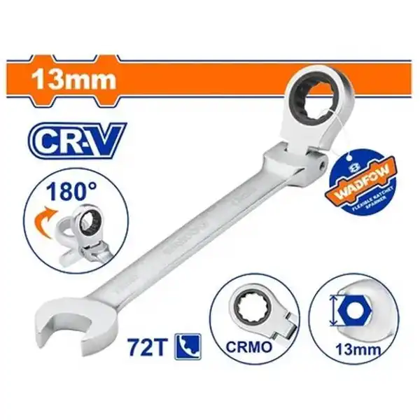 Cờ Lê Vòng Miệng Tự Động Lắc Léo 13Mm WSA6113 WADFOW