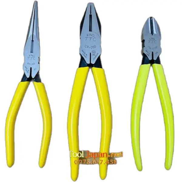 Combo 3 cây kìm Tsunoda King TTC Nhật Bản P3