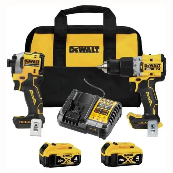 COMBO KIT Máy khoan búa - Máy vặn vít pin DCK2050M2 DEWALT