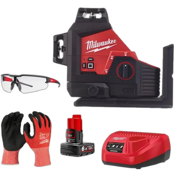COMBO MÁY CÂN MỰC PIN MILWAUKEE M12 3PL