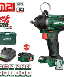 Combo Máy siết bu lông dùng pin 21V Dekton M21-IW550PRO (1 Pin 4.0 Ah, 1 sạc)