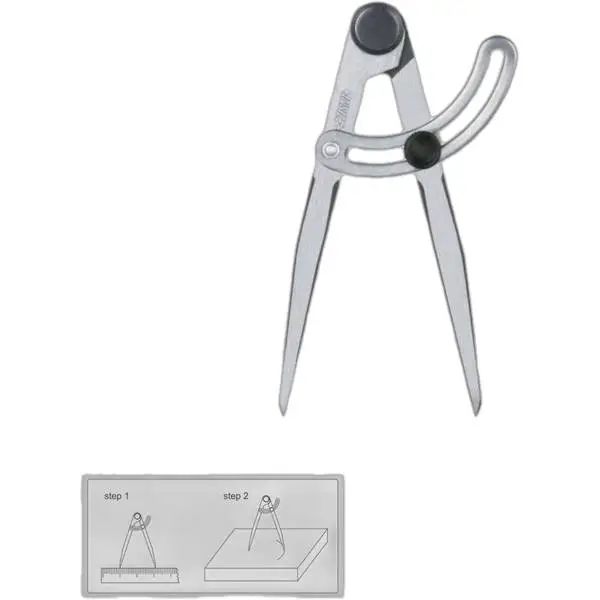 Compa vạch dấu Insize 7247-150 L150mm 0~140mm