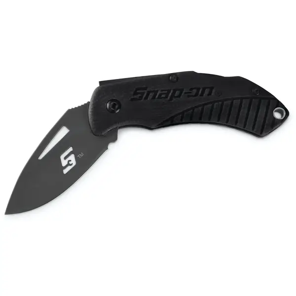 COMPACT FOLDING LOCKBACK KNIFE (BLACK)