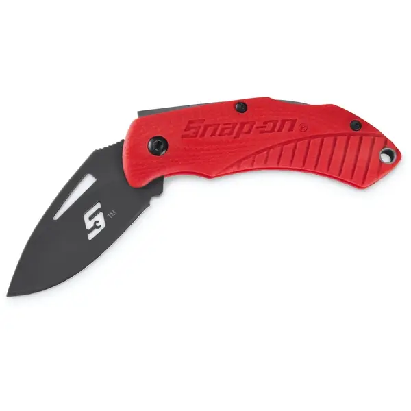 COMPACT FOLDING LOCKBACK KNIFE (RED)