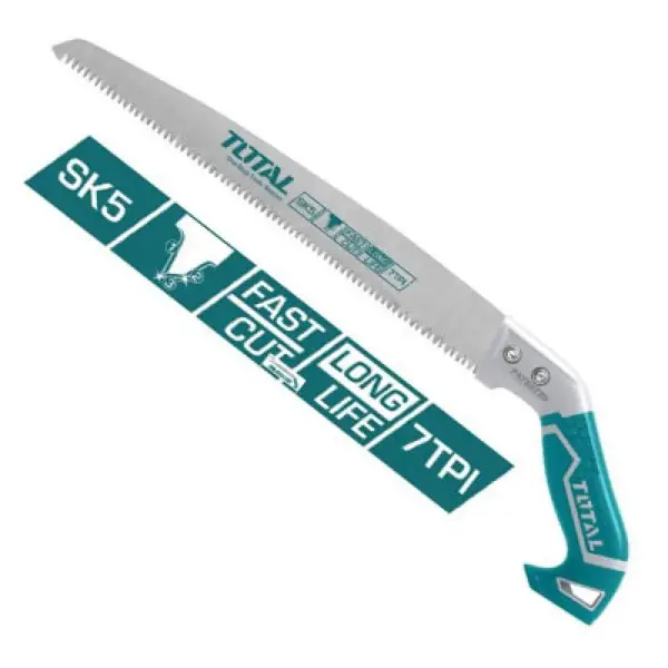 Cưa cành cầm tay lưỡi thẳng Total THT5113006 7 inch (180mm)