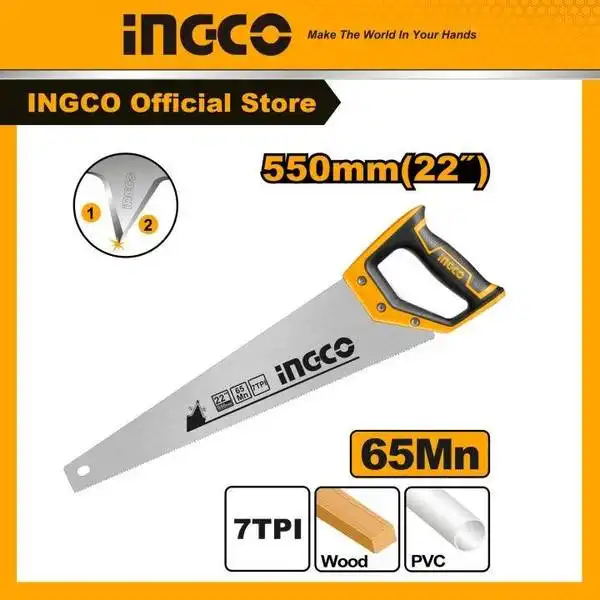 Cưa Tay Lá Liễu HHAS08550 INGCO