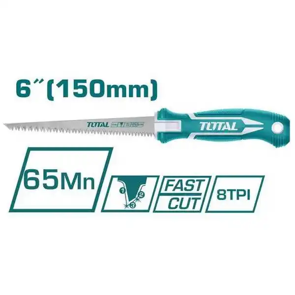Cưa tay mỏ nhọn 150mm THWBSW626 TOTAL