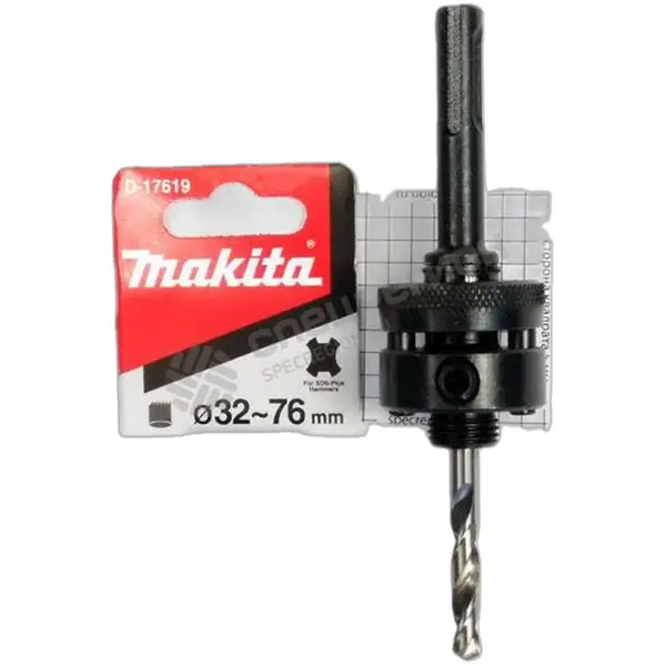 CỤC CHUYỂN VỚI MŨI KHOAN ĐỊNH VỊ CHUÔI GÀI MAKITA 32-76MM D-17619