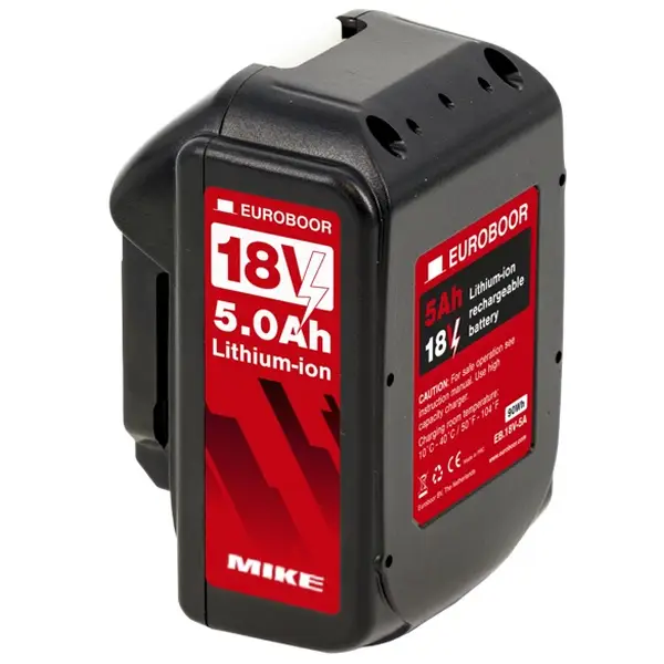 Cục pin sạc EB.18V-5A dùng cho máy khoan của EUROBOOR