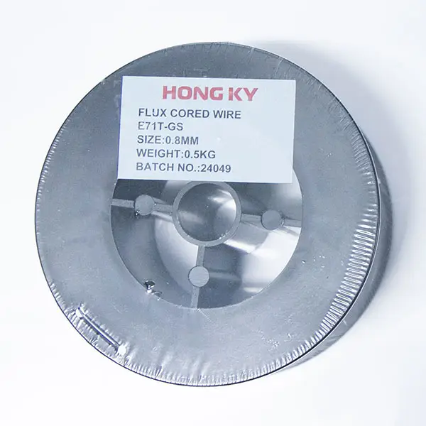 Cuộn dây hàn Mig không dùng Khí 1.0mm Hồng Ký E71T-GS (0.5kg)