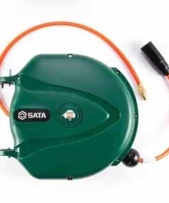 Cuộn dây hơi tự rút phi phi 8mmx10m SATA 98005 - AIR HOSE REEL Φ8MM×10M