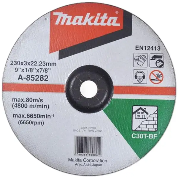 ĐÁ CẮT 230X3 22 MAKITA A-85282
