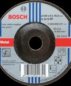 Đá mài 100x6x16mm (sắt) - Expert for Metal Bosch