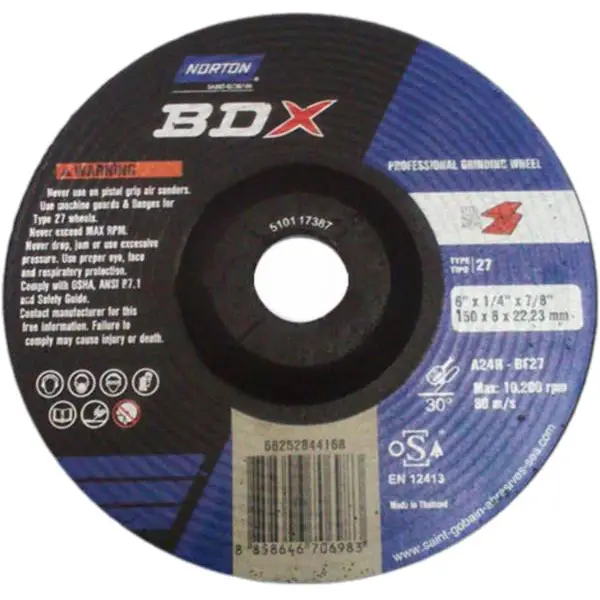 Đá mài sắt, thép Norton BDX