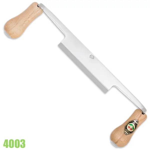 Dao bào gọt bản rộng Kirschen 4003, sáng bóng. Made in Germany