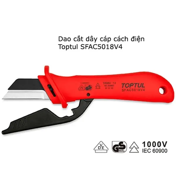 Dao cắt cáp cách điện dạng lưỡi thẳng SFAC5018V4