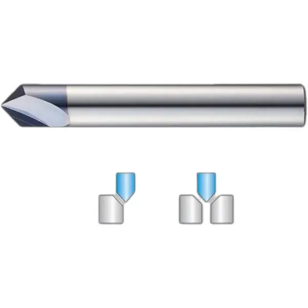Dao chamfer cạnh 2 me cắt CCF Widin