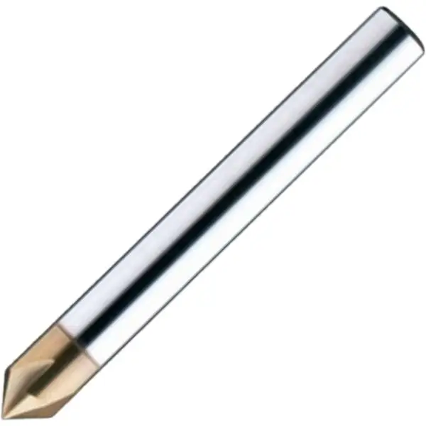 Dao Chamfer Chích Tâm 4 Me Carbide 60 90 Độ Chạy Thép ~52HRC 4STE JJTool