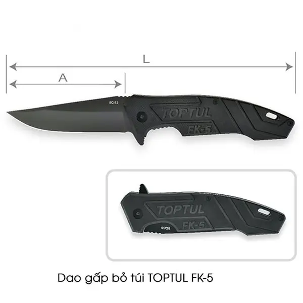 Dao gấp bỏ túi TOPTUL FK-5