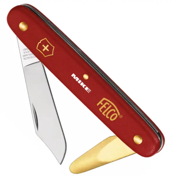 Dao ghép cành FELCO 3.91 10, có lưỡi bóc vỏ cây bằng đồng