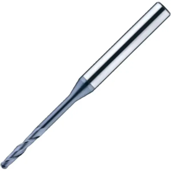 Dao Phay Cầu 2 Me Cổ Dài Chạy Graphite Thép Trước Nhiệt ~48HRC 2GBE JJTool