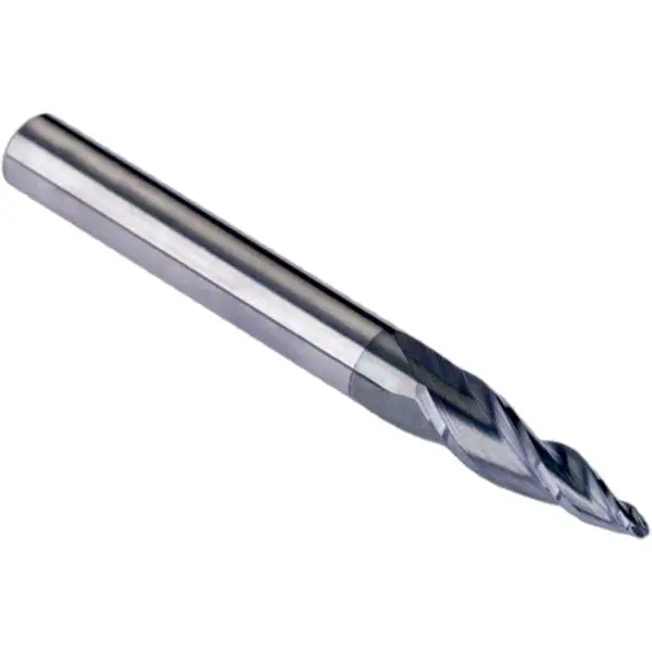 Dao Phay Côn Đầu Cầu 3~4 Me Carbide AlCrN S791 Dormer