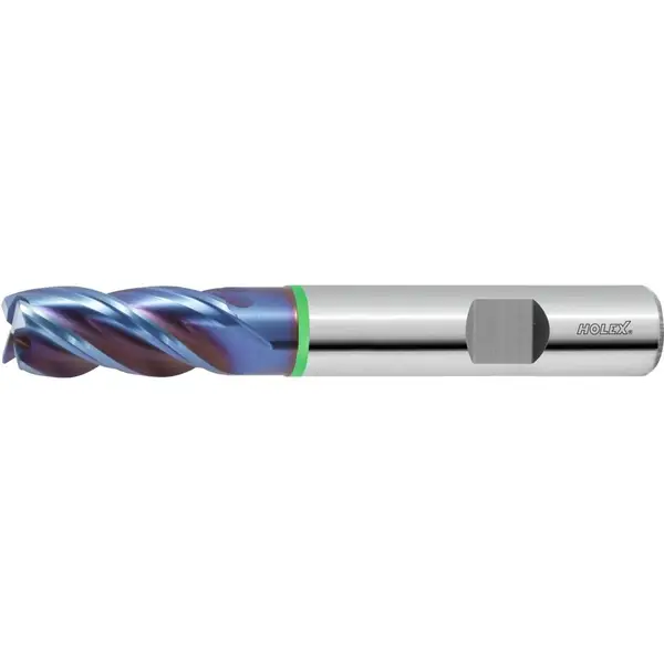 DAO PHAY NGÓN 4 ME HỢP KIM PHỦ TIXSI CHUYÊN PHÁ THÔ HOLEX 203044 PHI 12MM