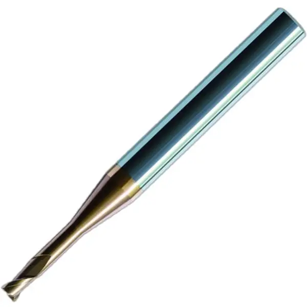 Dao Phay Phẳng 2 Me Cổ Dài Chạy Thép Sau Nhiệt ~68HRC HMX-2EP ZCCCT