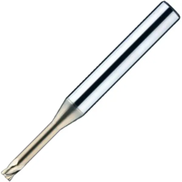Dao Phay Phẳng 4 Me Cổ Dài Chạy Thép Trước Nhiệt ~52HRC 4HREG JJTool