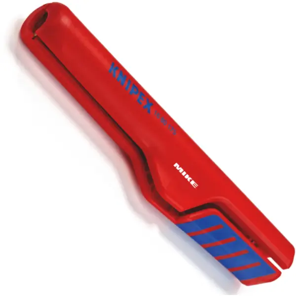 Dao rọc cáp điện Knipex 16 80 175 SB – cho ổ cắm đầu nối sâu