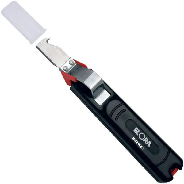 Dao rọc cáp điện lưỡi móc ELORA 108, cho dây có đường kính Ø4-28 mm