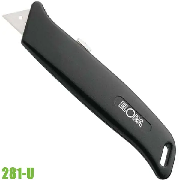 Dao rọc giấy 160mm ELORA 281-U, lưỡi thay thế được
