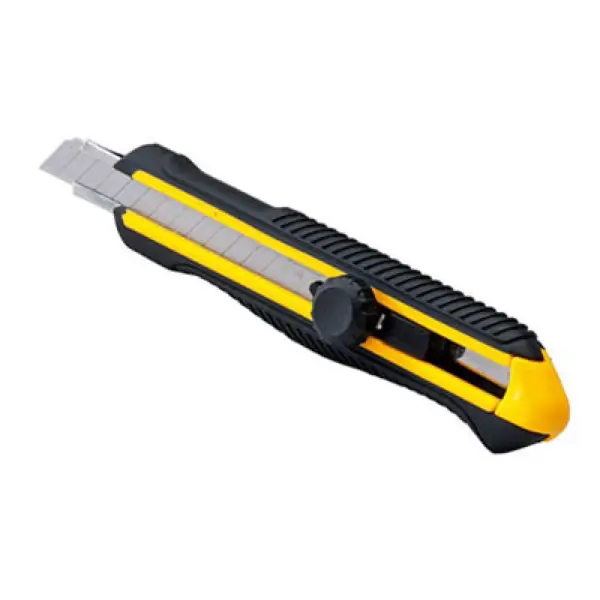 Dao rọc giấy cán bọc cao su mềm Stanley STHT10418-8 18mm