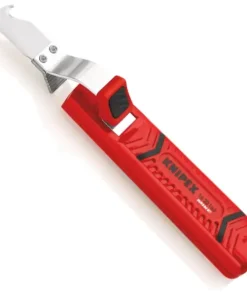 Dao rọc vỏ cáp điện Knipex 16 20 165 SB, cáp tròn Ø 8–28 mm