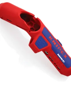 Dao rọc vỏ cáp điện Knipex 16 95 02 SB – ErgoStrip® tay trái
