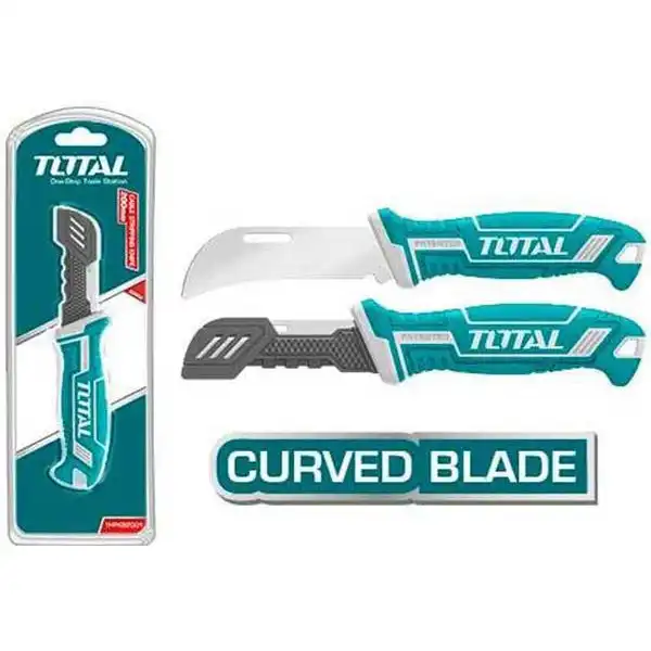 Dao tước dây cáp lưỡi cong 200mm THT51882 TOTAL