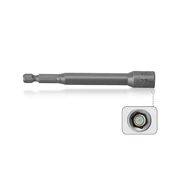 Đầu bắn vít tôn 1/4 inch TOPTUL BEAB0808 8mm