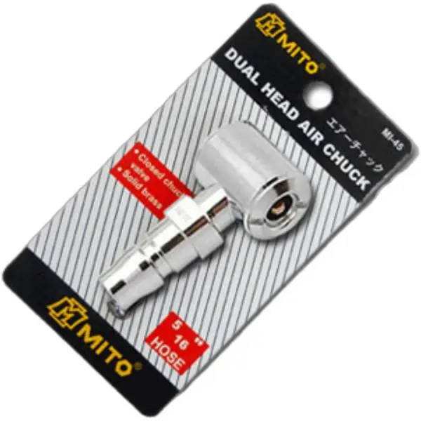 Đầu bơm lốp xe 2 đầu MI-46