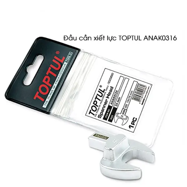 Đầu cần cân lực (mở) TOPTUL ANAK0316