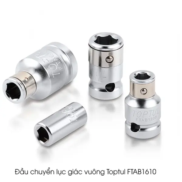 Đầu chuyển lục giác vuông TOPTUL FTAB1610
