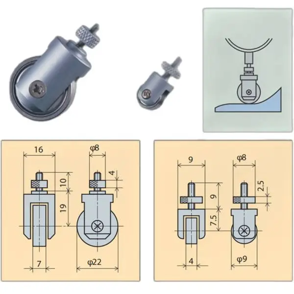 Đầu Đo Kiểu Trục Lăn SH-1, SH-2