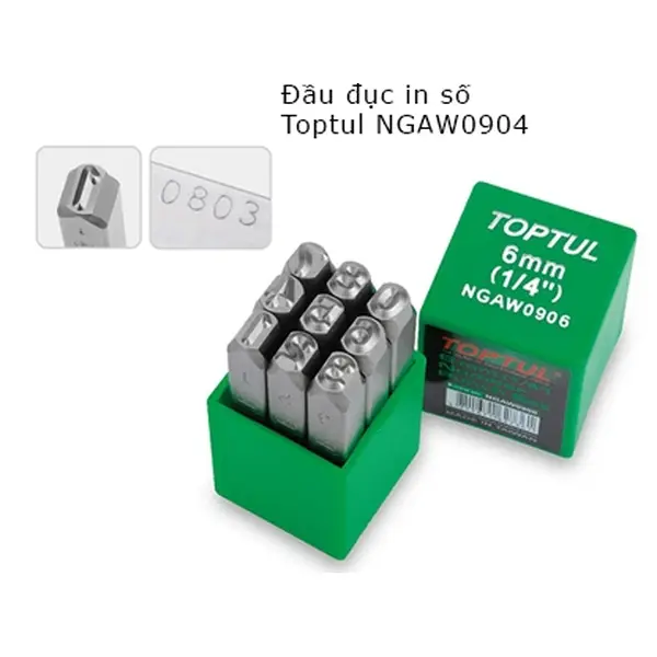 Đầu đục số 9 chi tiết TOPTUL NGAW0904